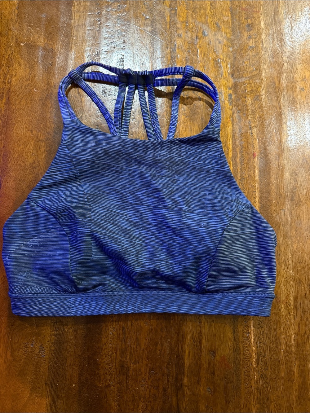 lululemon athletica High-Neck Strappy Sports Bra - Deep Blue NEW WITHOUT TAGS